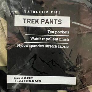 Savage Tacticians Trek Pants - Black